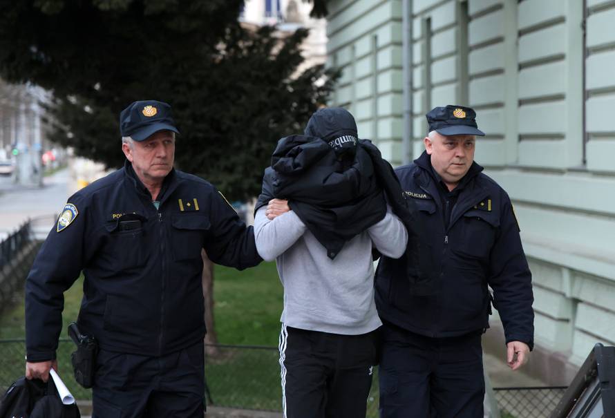 Osijek: Privođenje uhićenih zbog droge i pranja novca kod sudca istrage