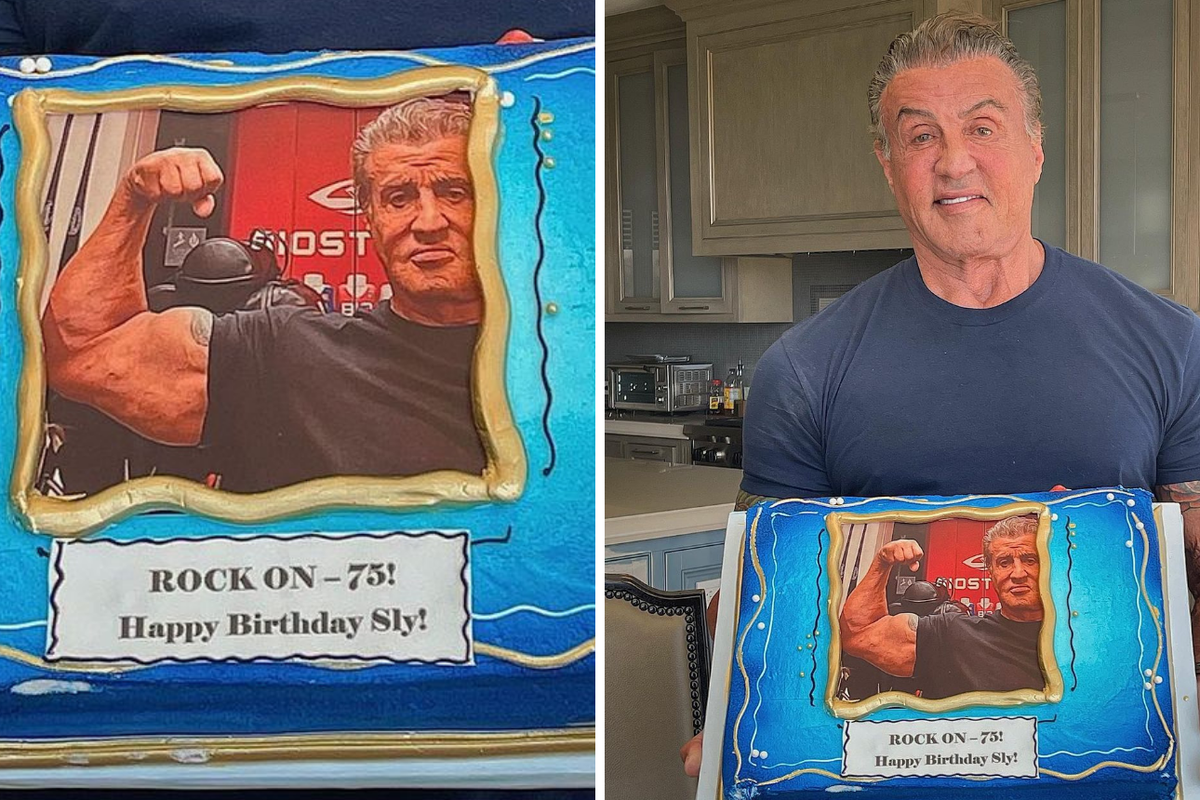 Stallone pokazao tortu koju je dobio u teretani: 'Stvarno sam zahvalan na ljudima koje imam'