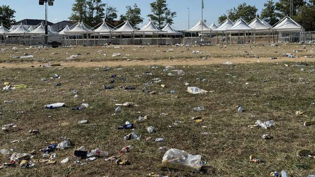 Jutro nakon koncerta Marka Perkovića Thompsona na sinjskom hipodromu