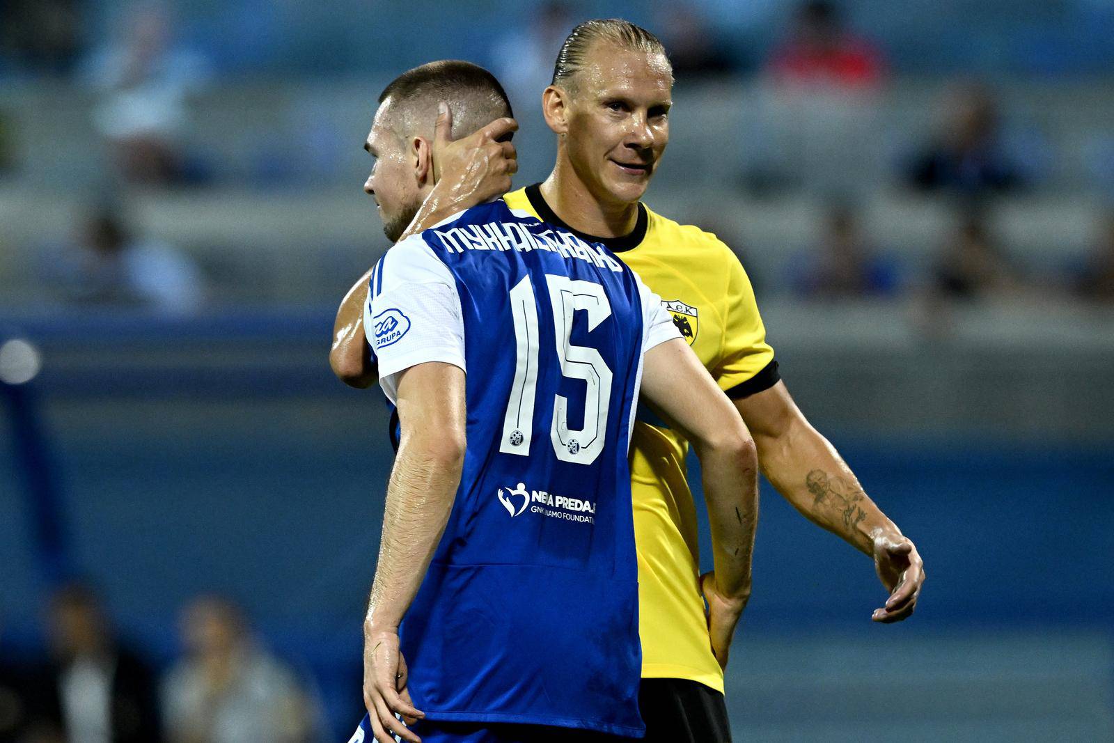 Susret Dinama i AEK-a u 3. pretkolu UEFA Lige prvaka