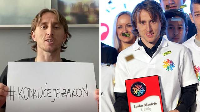 Modrić se javio iz Madrida i porukom razveselio najmlađe