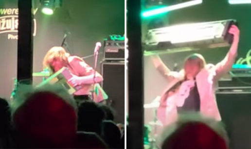 VIDEO Kaos u Vintageu: Morali prekinuti koncert, glazbenik doživio slom i razbio klavijature