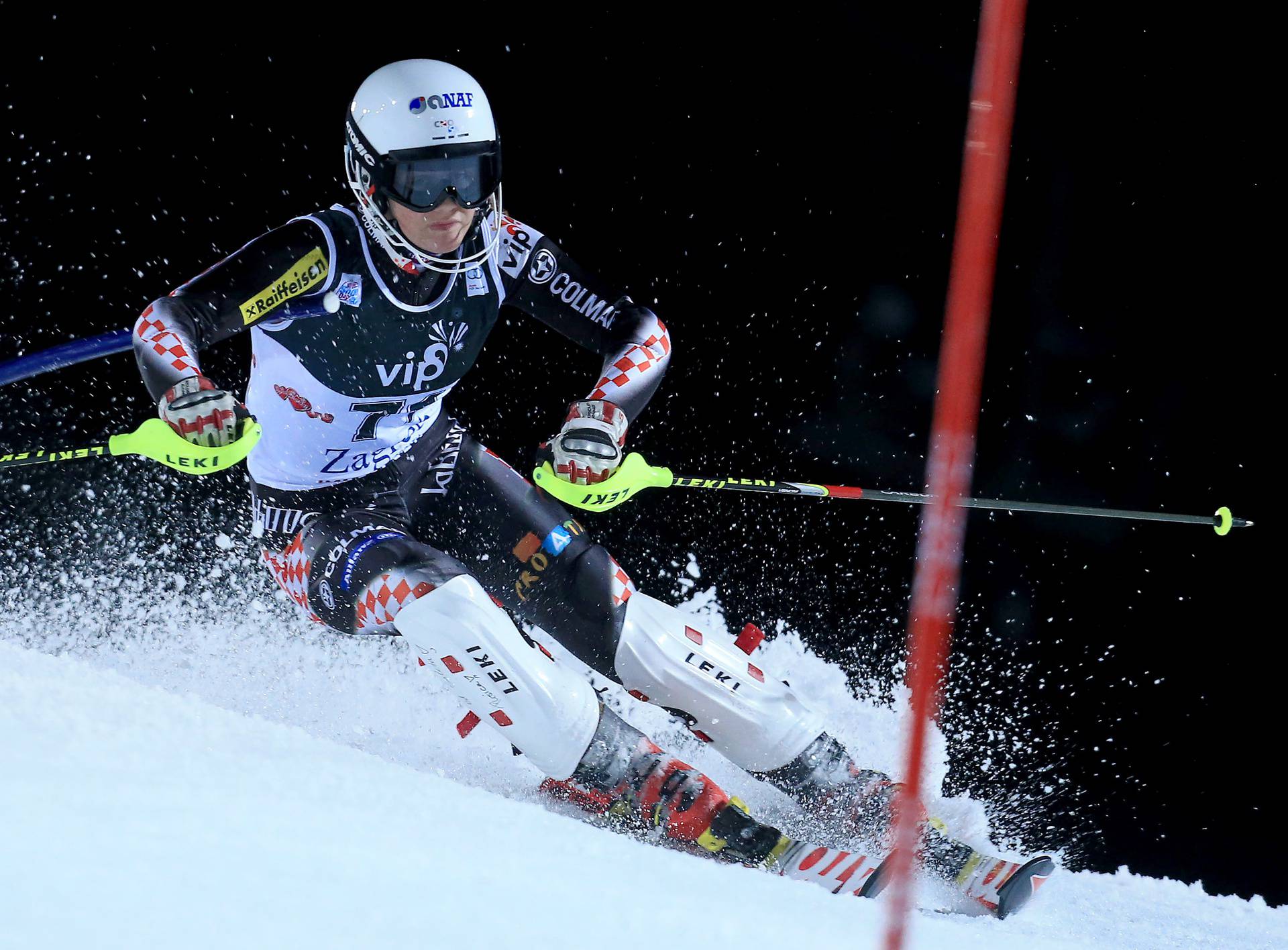 Sljeme: Druga vožnja ženske slalomske utrke na 9. izdanju Snježne kraljice