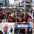 FOTOGALERIJA Transparenti i poruke: Ovako je izgledao 'Festival slobode'  na trgu