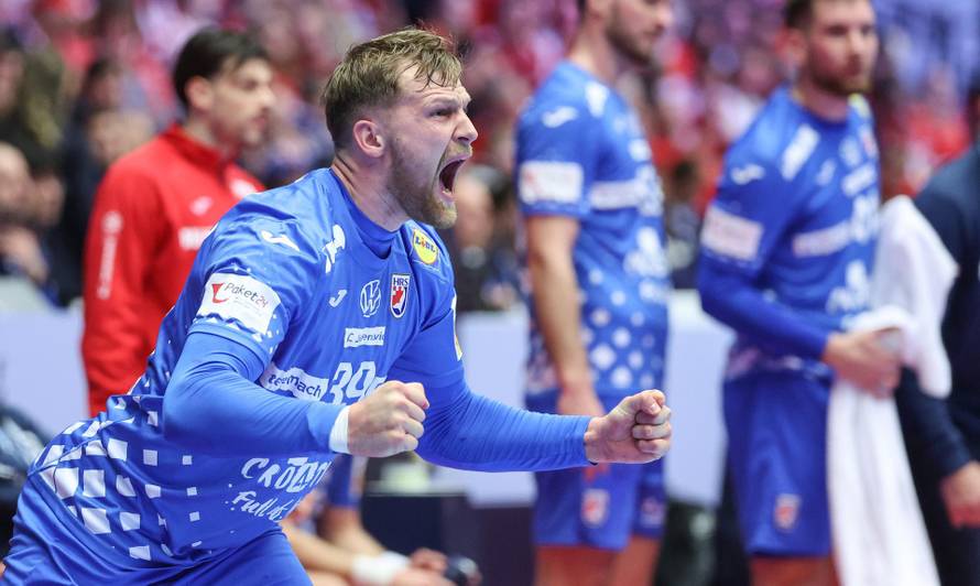 Susret Islanda i Hrvatske u utakmici za treće mjesto EHF Europskog prvenstva