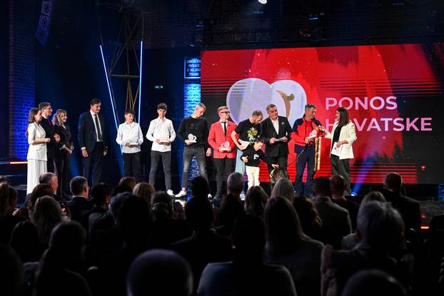 Zagreb: Svečana dodjela nagrade Ponos Hrvatske