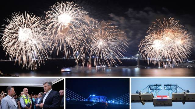 Spojen Pelješki most: 'Ovo je svehrvatski projekt, koji znači novu, nezamjenjivu kvalitetu'