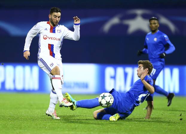 Football Soccer - Dinamo Zagreb V Olympique Lyon - UEFA Champions League Group Stage