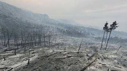 Ovo je Biokovo nakon požara