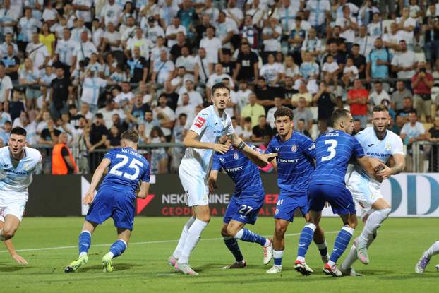 Rijeka: HNK Rijeka i GNK Dinamo u utakmici tre&cacute;eg kola Prve HNL