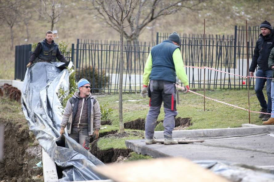 Zagreb: U Gornjem Vrapču došlo do aktivacije klizišta