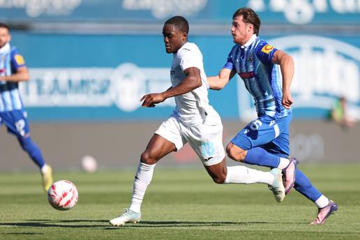Lokomotiva - Rijeka 0-3: Va&zcaron;na pobjeda gostiju za plasman u Europu. Adu-Adjei junak susreta