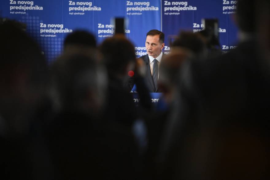 Zagreb: Dragan Primorac odr&zcaron;ao konferenciju uo&ccaron;i predsjedni&ccaron;kih izbora