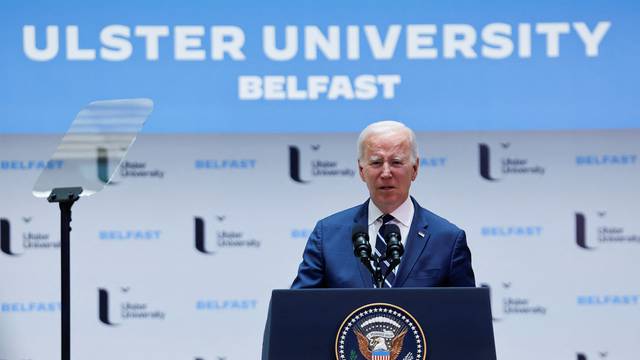 U.S. President Joe Biden visits Northern Ireland