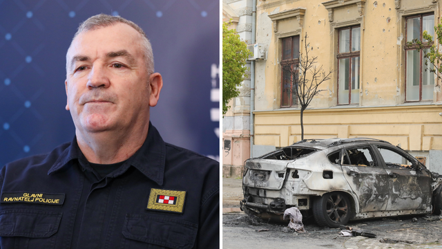 Šef policije Milina: Uhitili smo muškarca koji je osumnjičen za palež auta sutkinje u Osijeku