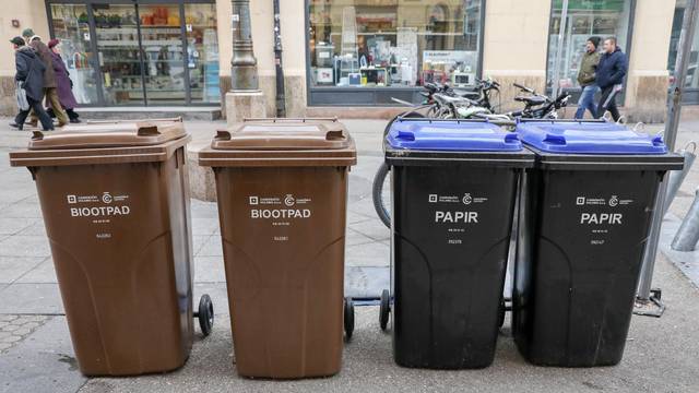 Kante za smeće u Zagrebu