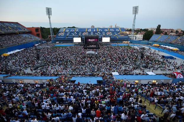 Zagreb: Duhovni koncert "Progledaj srcem" na stadionu Maksimir