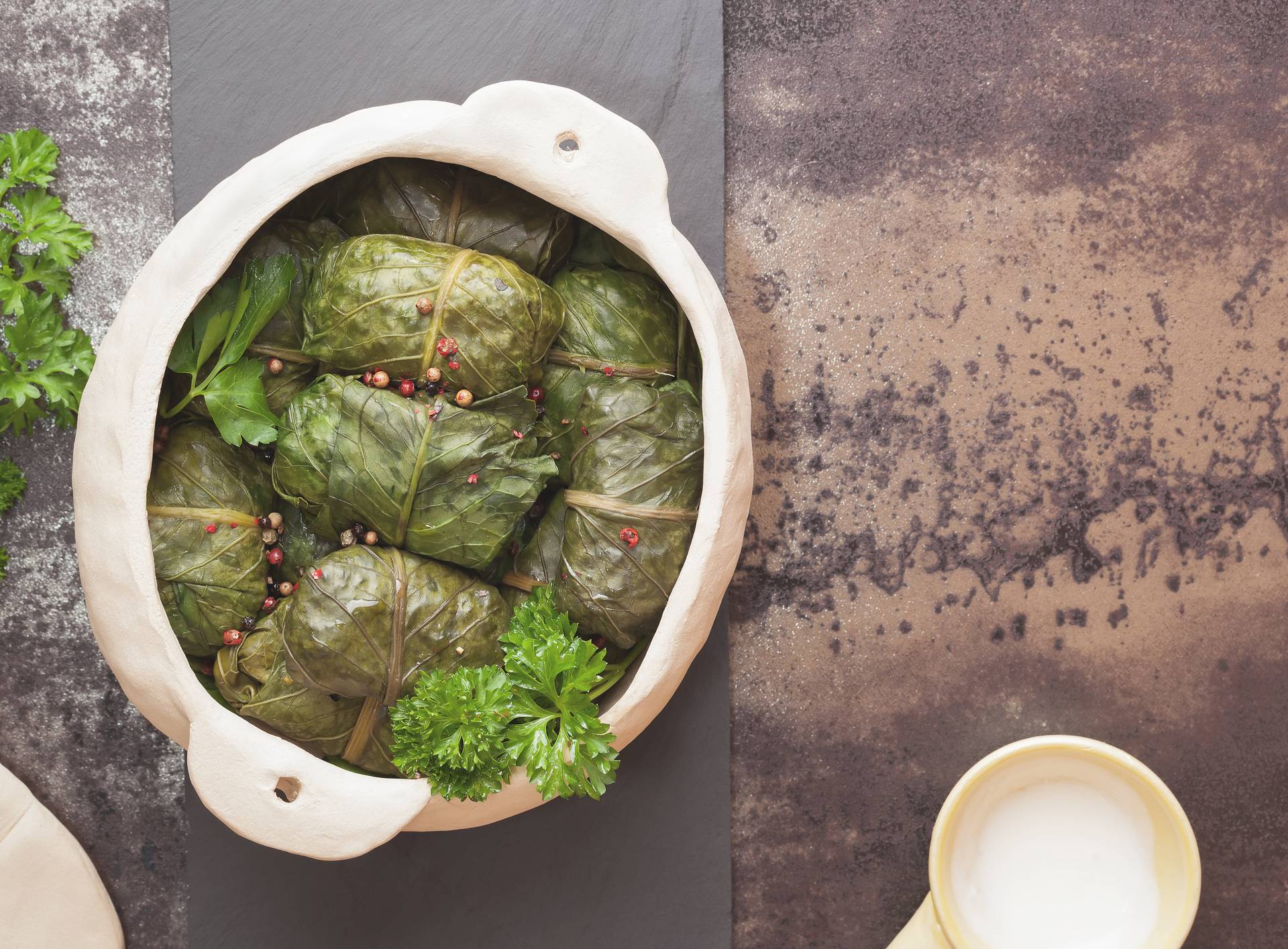 Stuffed Collard Greens