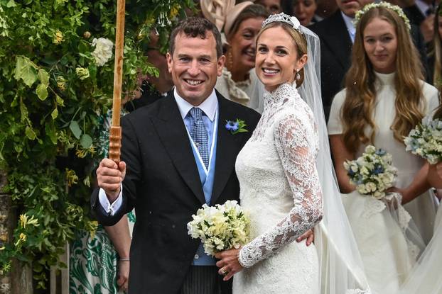 Wedding of Britain's Princess Anne's son Peter Phillips and Harriet Sperling, in Kemble