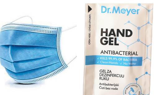 Ne propustite uz novine 24sata antibakterijski gel ili masku