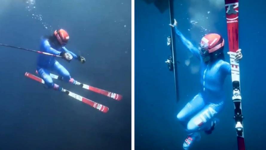 Hej, Federica, stigli su ti neki  globusi kući kod mame i tate ...