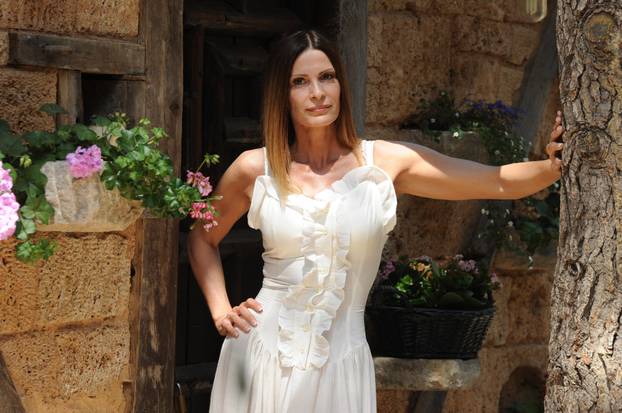 Šibenik: Ana Sasso na snimanju spota klape Rišpet