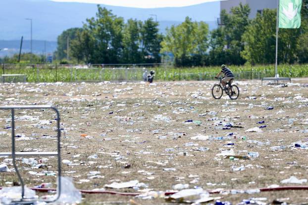 Jutro nakon koncerta Marka Perkovića Thompsona na sinjskom hipodromu