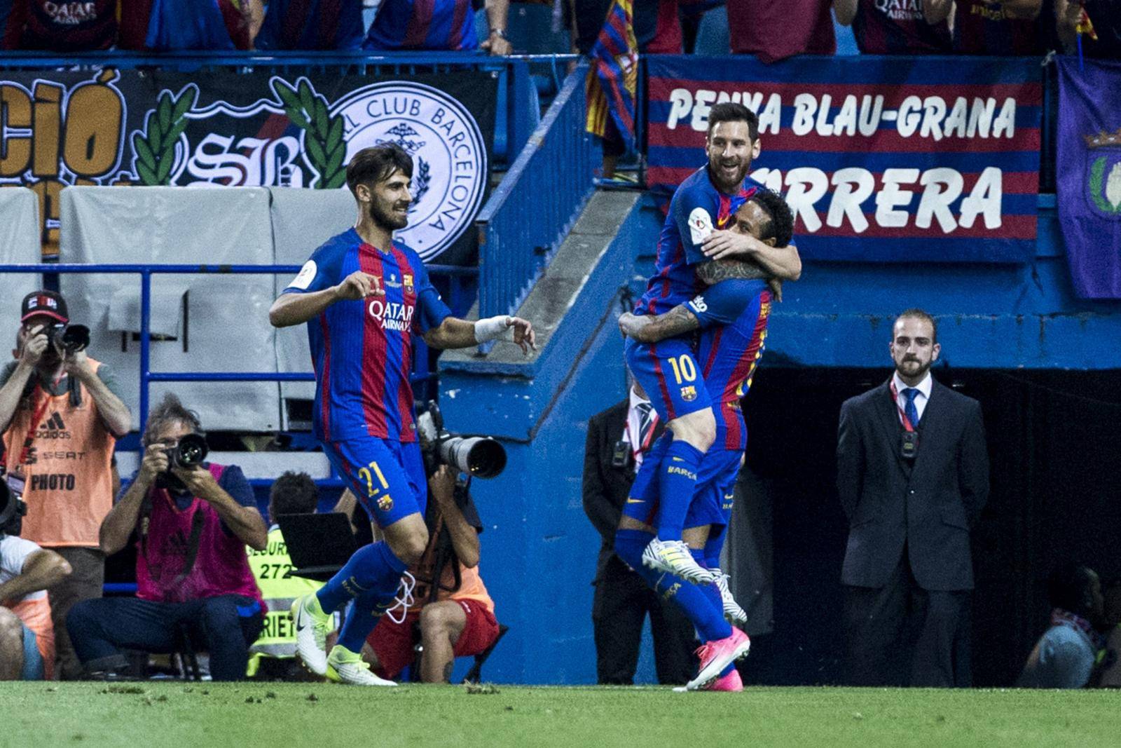 Copa del Rey (King's Cup) Final between Deportivo Alaves and FC Barcelona