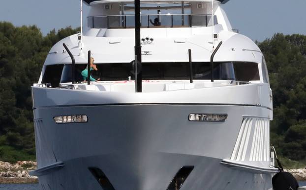 EKSKLUZIVNO Rovinj: Jaclyn Cordeiro, djevojka Alexa Rodrigueza, odradila je trening na jahti