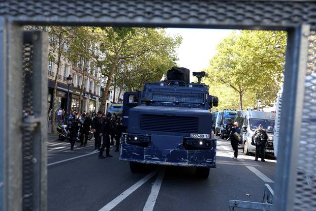 Nationwide strike and anti-government protests called by French unions in France