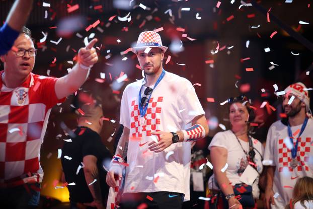 ARHIVA - 2018. Godišnjica dočeka Vatrenih nakon osvajanja srebrne medalje na SP-u u Rusiji
