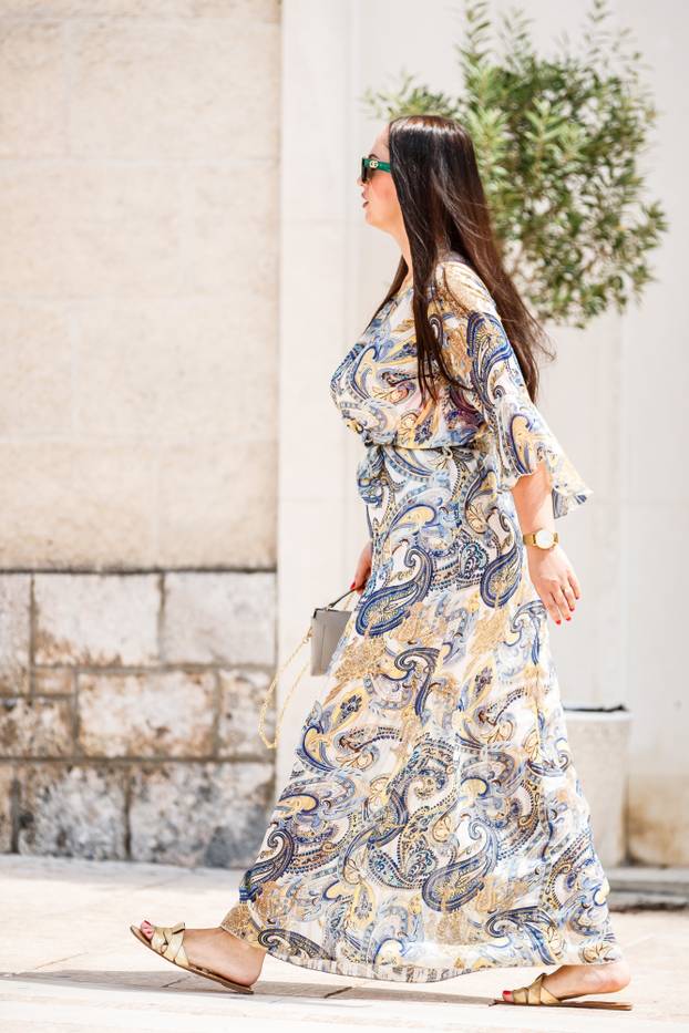 Ulična moda u centru Sinja