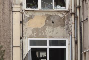 Aftermath of an Israeli and the U.S. strike on Gandhi Hotel Hospital, in Tehran
