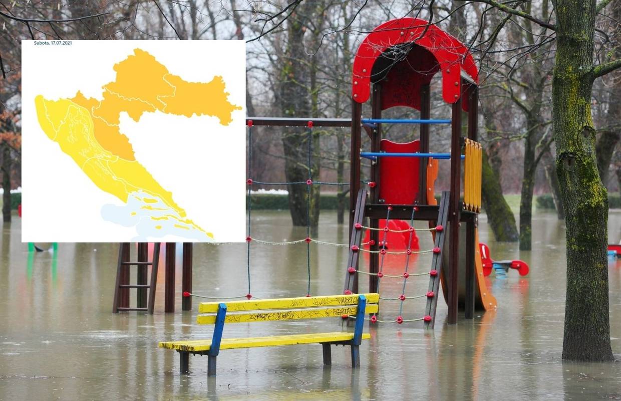 Upozorenje DHMZ-a, moguće su poplave i bujice: 'Pripremite se, zaštitite sebe i svoju imovinu'