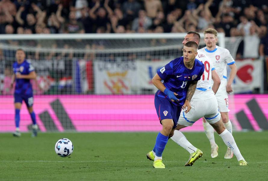 Osijek: Susret Hrvatske i Češke u kvalifikacijama za FIFA Svjetsko prvenstvo