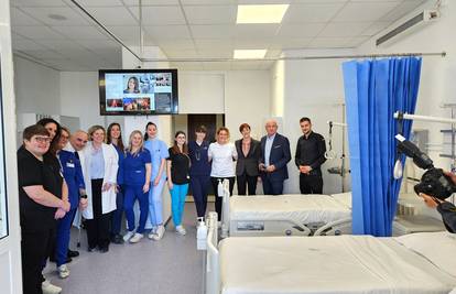 FOTO U riječkom KBC-u otvorili novouređeni prostor intenzivne njege: 'Pratimo trendove'