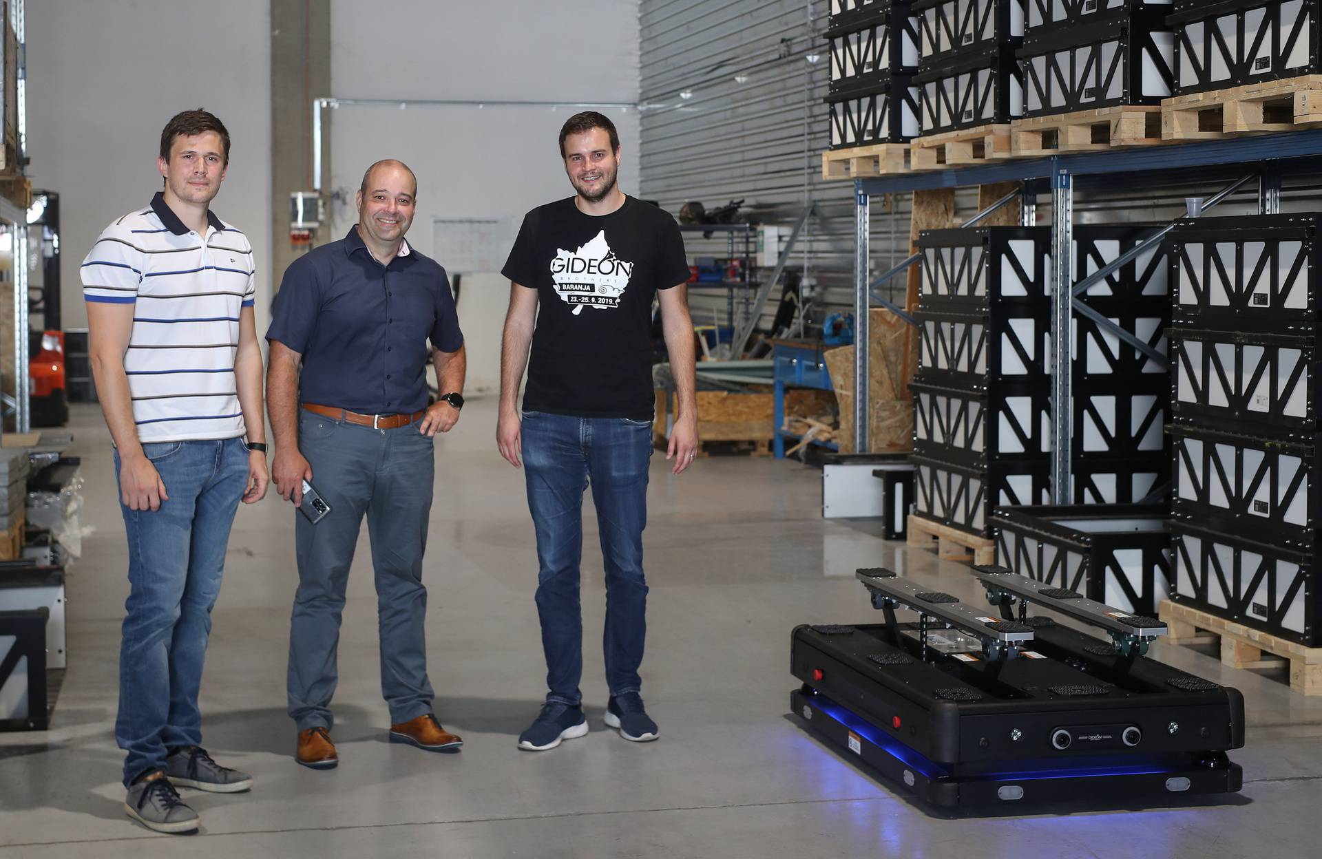 Spremni za budućnost: Roboti hrvatskog Gideona  dobili su 5G