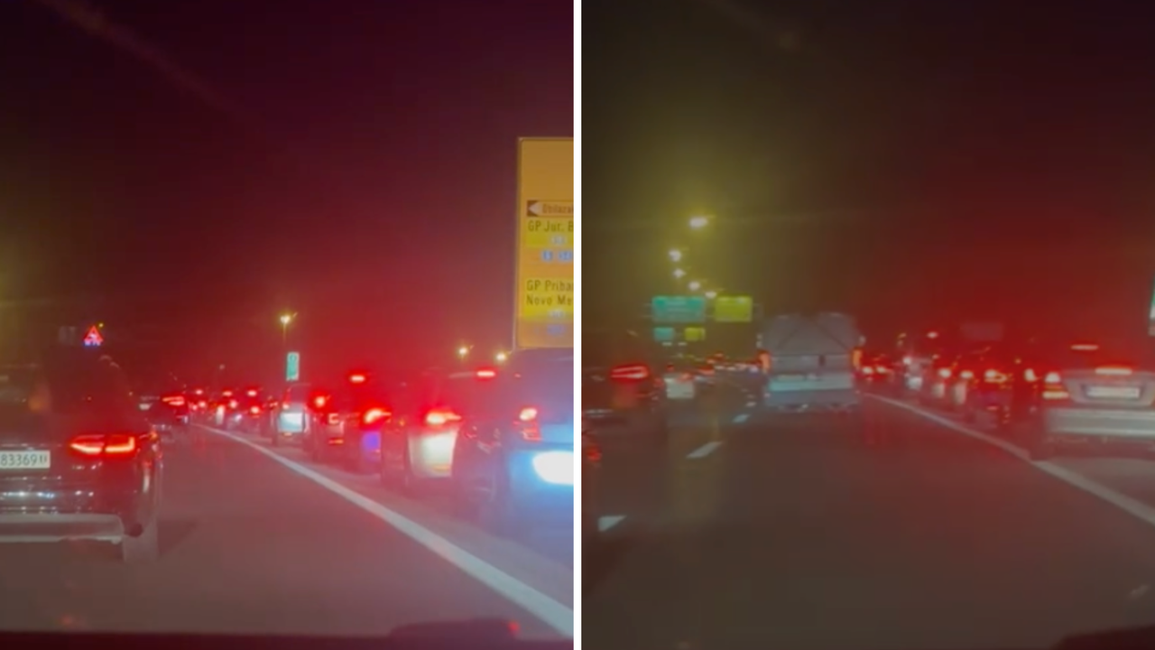 VIDEO Vozilo u kvaru na A1, pojačan promet prema Zagrebu: 'Kolaps! Stojimo u koloni...'