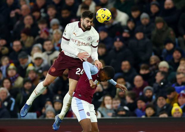 Premier League - Aston Villa v Manchester City