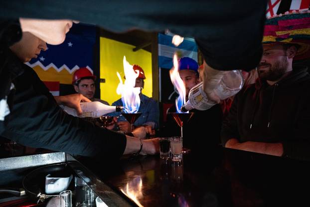 Zagreb: Butchers Barrel bar