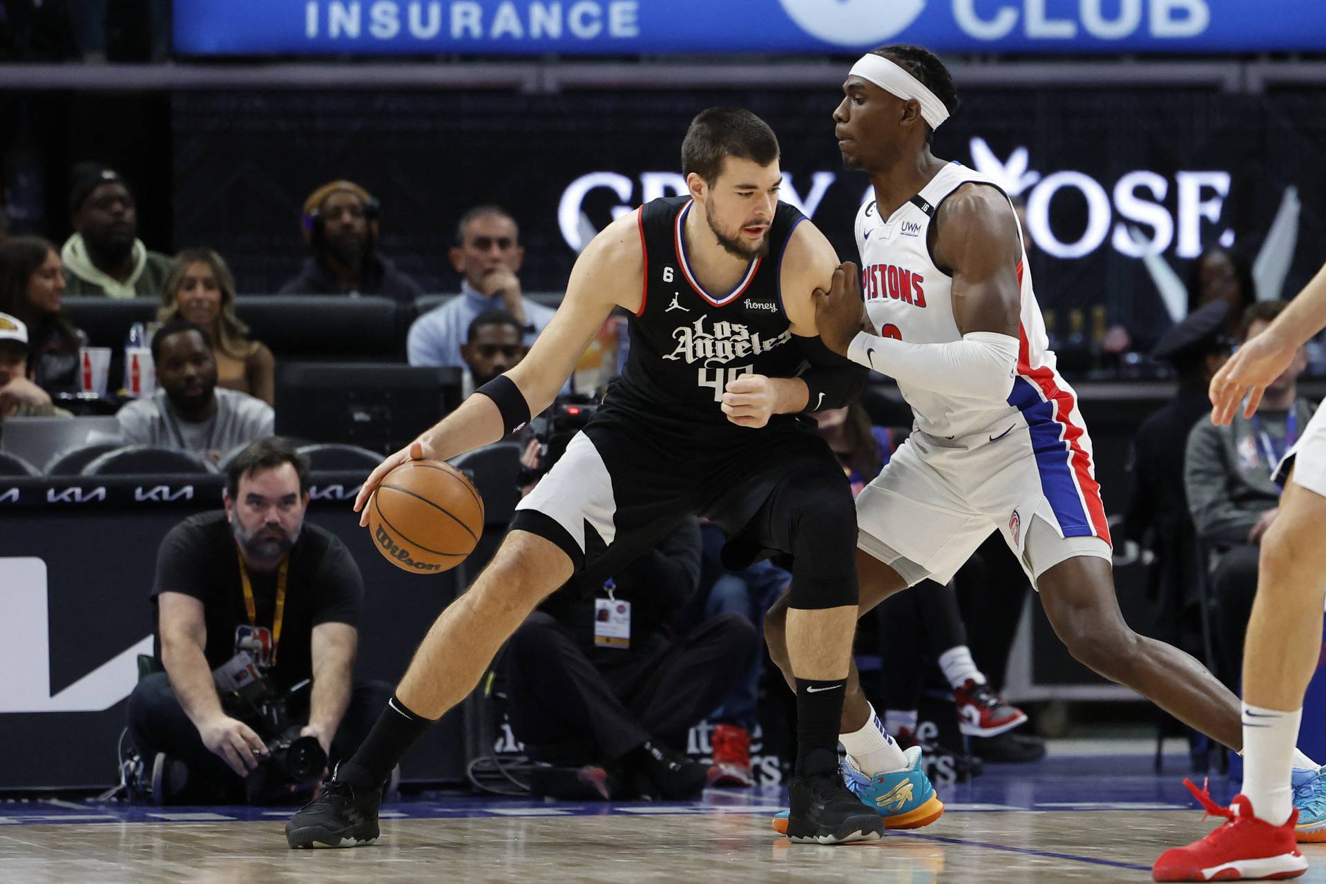 NBA: Los Angeles Clippers at Detroit Pistons