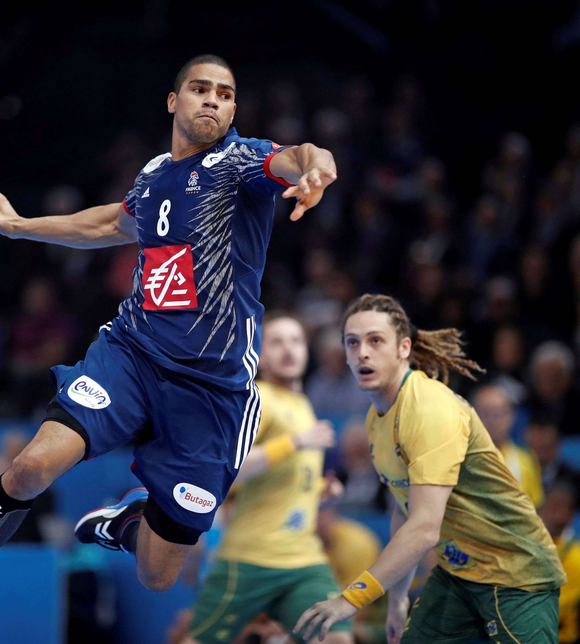 Men's Handball - France v Brazil - 2017 Men's World Championship Main Round - Group A