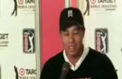 Tiger Woods se zacrvenio zbog škakljivog pitanja