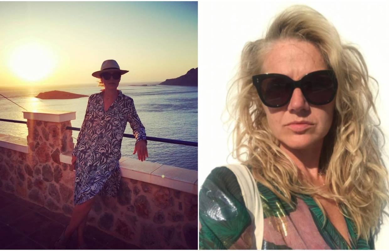 Barbara Kolar uživa u Grčkoj, fanove nasmijala s frizurom: 'Kokotica ili beach waves?'