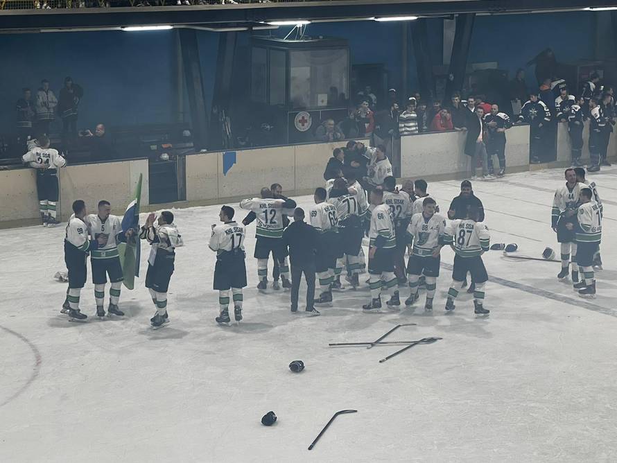 Ludnica na Velesajmu! Sisački Vitezovi postali prvaci Hrvatske