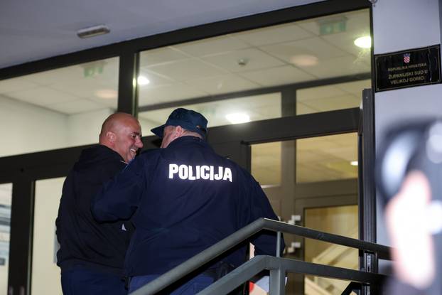 Velika Gorica: Privođenje Leona Lučića na Županijski sud