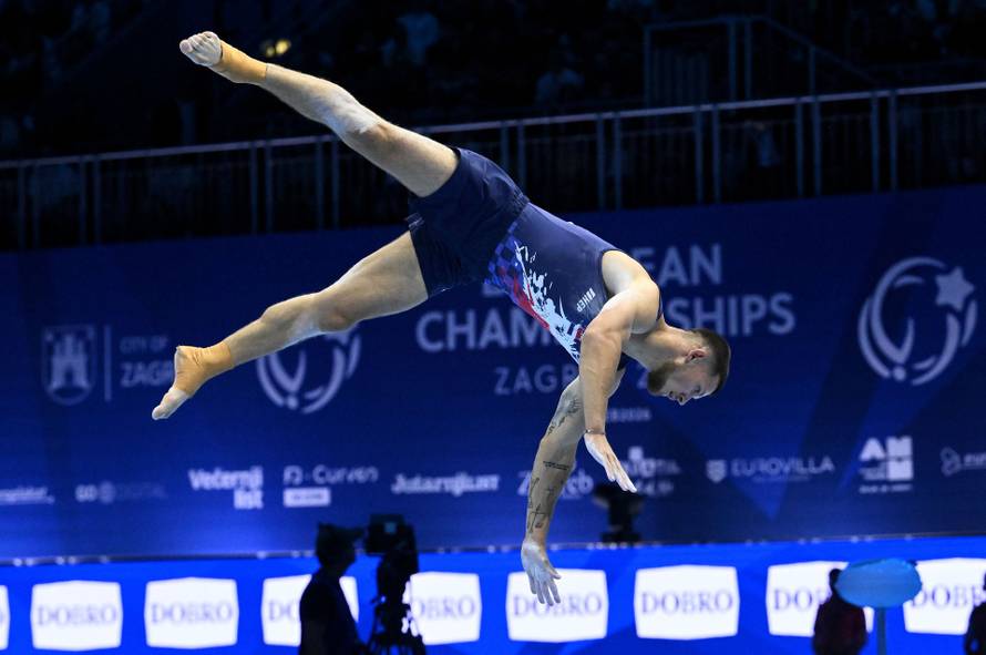 Zagreb: Europsko prvenstvo u sportskoj gimanstici, finale partera