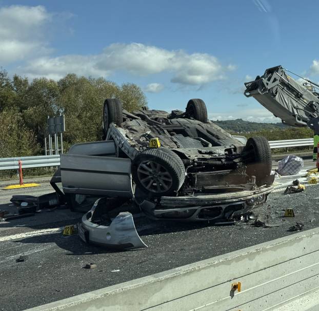 UZNEMIRUJUĆE Ovo je ostalo od automobila nakon strave na A3!