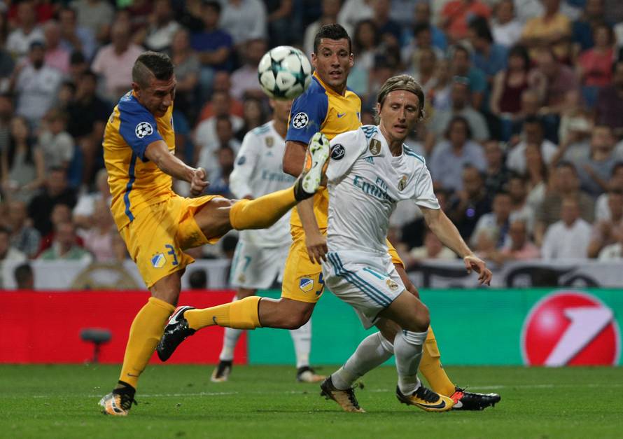 Champions League - Real Madrid vs Apoel Nicosia