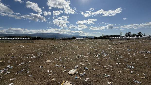 Jutro nakon koncerta Marka Perkovića Thompsona na sinjskom hipodromu